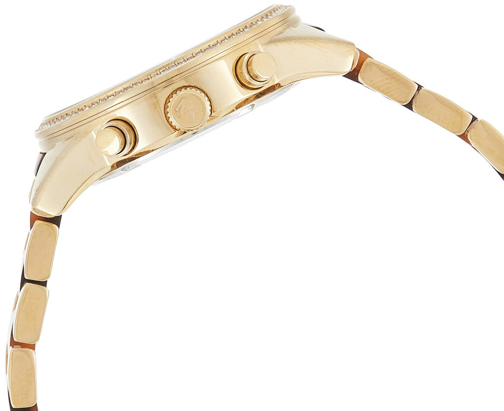 Michael Kors Ritz Gold Dial Two Tone Steel Strap Watch for Women - MK6322 Buy Now By Michael Kors