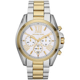 Michael Kors Bradshaw Silver Dial Two Tone Steel Strap Watch for Women - MK5627 Buy Now By Michael Kors