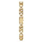 Michael Kors Empire Three Hand Gold Dial Gold Steel Strap Watch For Women - MK7406 Buy Now By Michael Kors