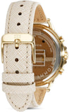 Tommy Hilfiger Carly Silver Dial Cream Leather Strap Watch for Women - 1781790 Buy Now By Tommy Hilfiger