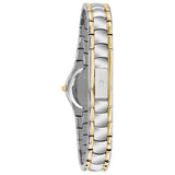 Bulova Classic White Dial Two Tone Steel Strap Watch for Women - 98T84 Buy Now By Bulova