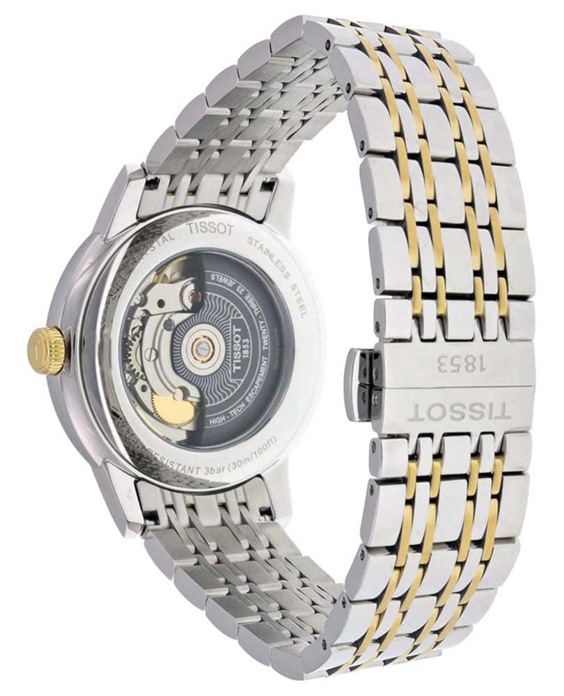 Tissot T Classic Carson Automatic White Dial Two Tone Steel Strap Watch for Men - T085.407.22.011.00 Buy Now By Tissot