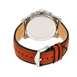 Fossil Grant Chronograph Blue Dial Brown Leather Strap Watch for Men - FS5210 Buy Now By Fossil