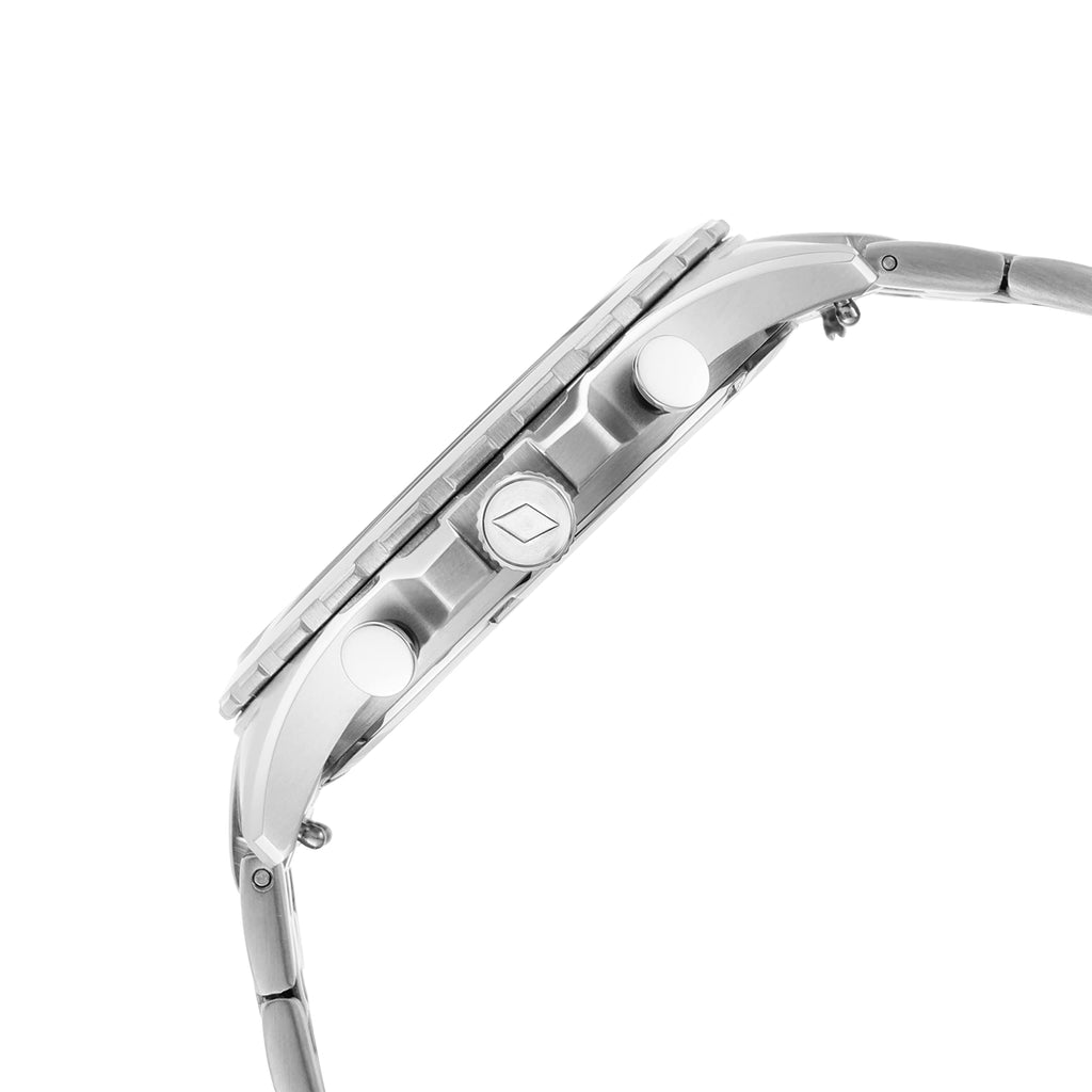 Fossil Forrester Chronograph Blue Dial Silver Steel Strap Watch for Men - FS5605 Buy Now By Fossil