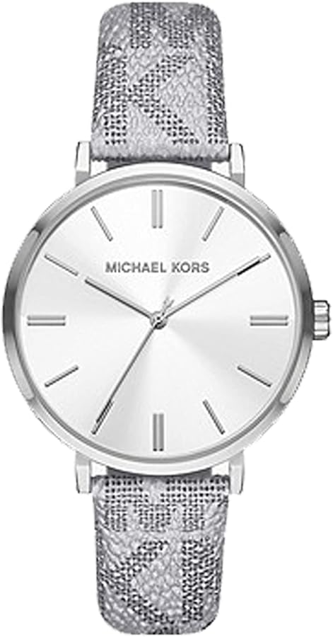 Michael Kors Addyson Quartz White Dial Gray Leather Strap Watch for Women - MK2951 Buy Now By Michael Kors
