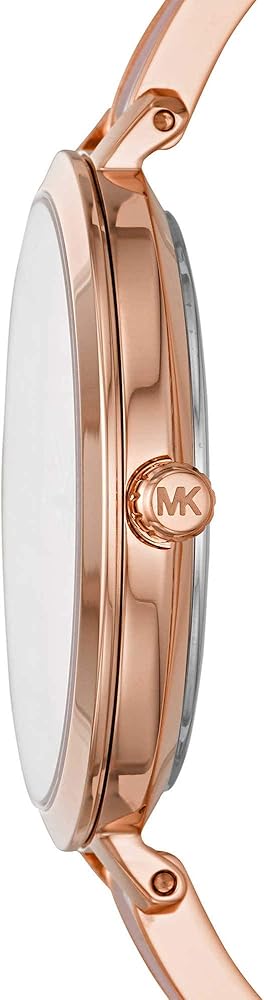 Michael Kors Jaryn Analog Gold Dial Pink Steel Strap Watch For Women - MK4343 Buy Now By Michael Kors