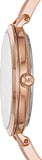 Michael Kors Jaryn Analog Gold Dial Pink Steel Strap Watch For Women - MK4343 Buy Now By Michael Kors