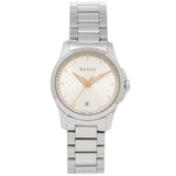 Gucci G Timeless Quartz Champagne Dial 27mm Watch For Women - YA126593 Buy Now By Gucci