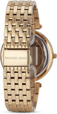 Michael Kors Darci Analog Mother of Pearl Green Dial Gold Steel Strap Watch For Women - MK3498 Buy Now By Michael Kors