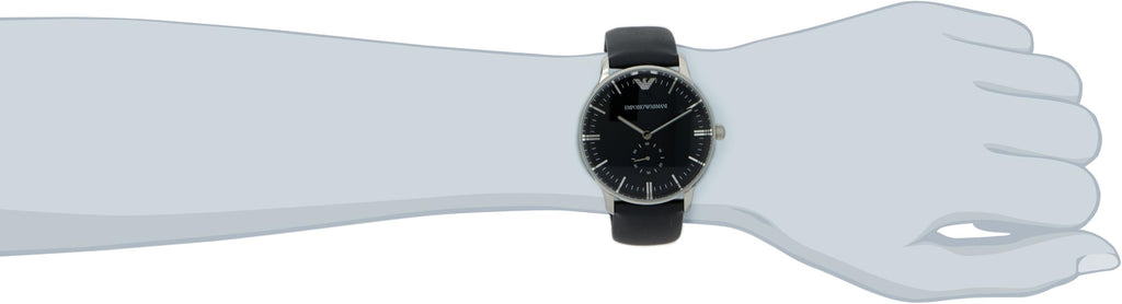 Emporio Armani Analog Quartz Blue Dial Blue Leather Strap Watch For Men - AR1647 Buy Now By Emporio Armani