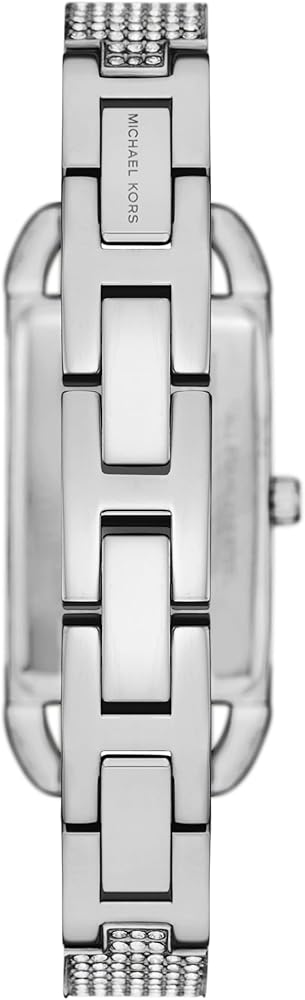 Michael Kors Empire Three-Hand Silver Dial Silver Steel Strap Watch for Women - MK4841 Buy Now By Michael Kors