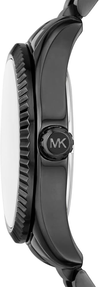 Michael Kors Lexington Lux Black Dial Black Steel Strap Watch For Women - MK7442 Buy Now By Michael Kors