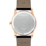 Movado Museum Classic Black Dial Black Leather Strap Watch For Men - 607060 Buy Now By Movado