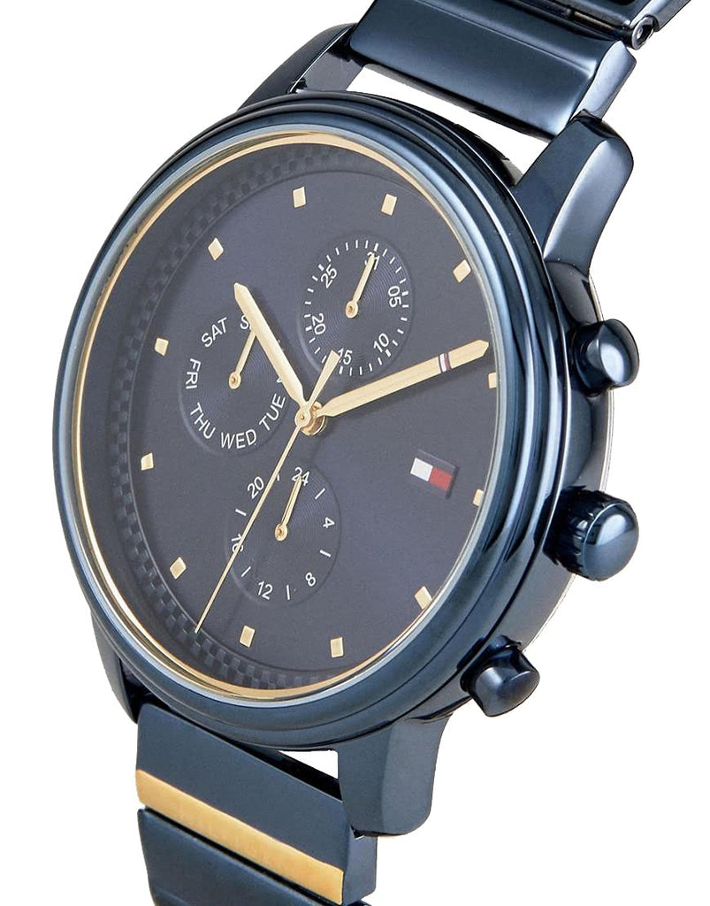 Tommy Hilfiger Blake Blue Dial Blue Steel Strap Watch for Women - 1781893 Buy Now By Tommy Hilfiger