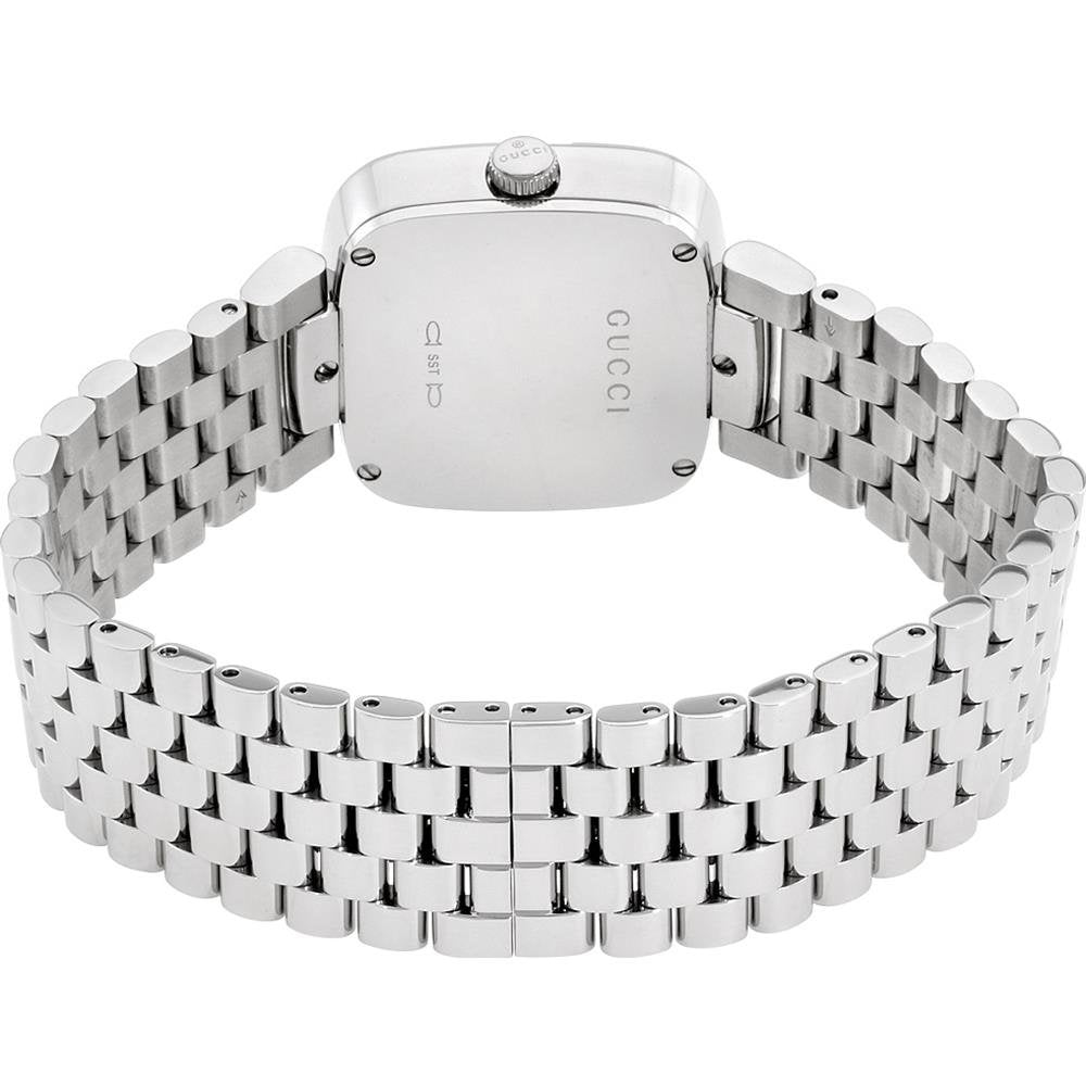 Gucci G-Gucci Brown Dial Silver Steel Strap Watch For Women - YA125413 Buy Now By Gucci