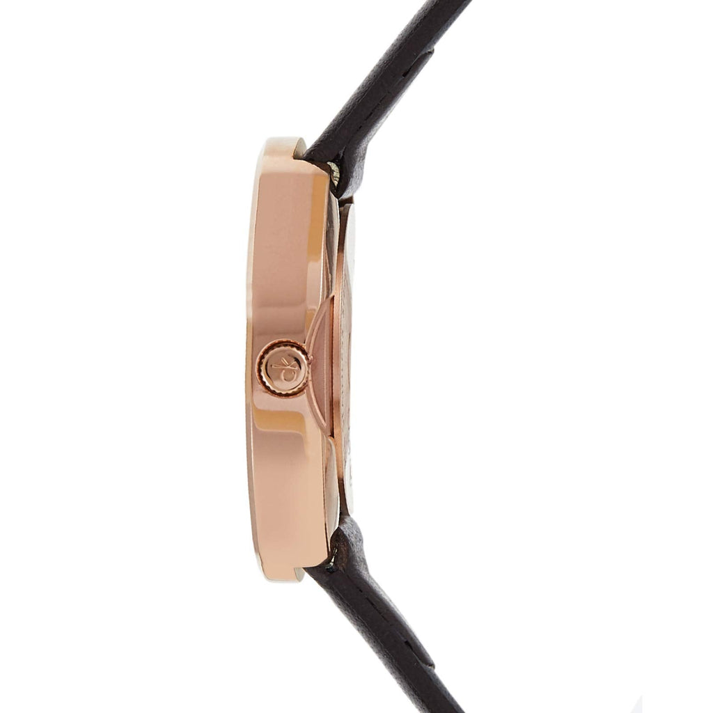 Calvin Klein Firm White Dial Brown Leather Strap Watch for Women - K3N236G6 Buy Now By Calvin Klein