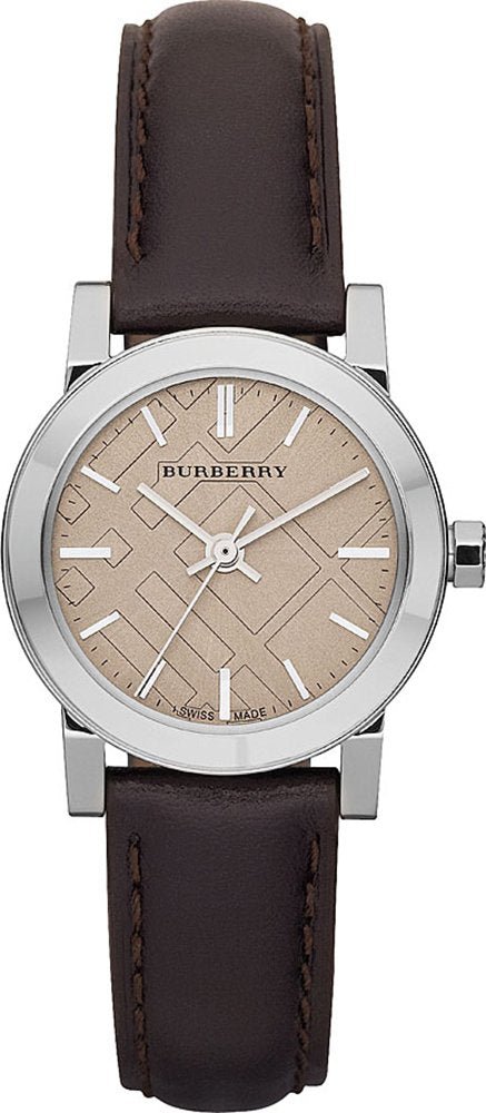 Burberry The City Beige Dial Brown Leather Strap Watch for Women - BU9208 Buy Now By Burberry