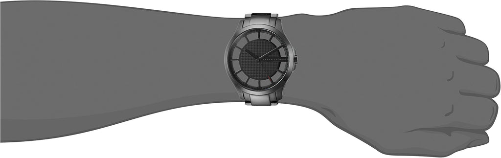 Armani Exchange Hampton Chronograph Grey Dial Grey Steel Strap Watch For Men - AX2188 Buy Now By Armani Exchange
