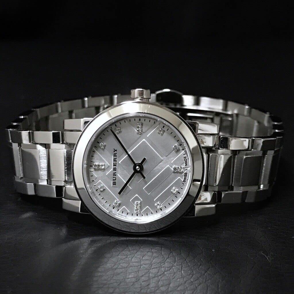 Burberry The City Silver Dial Silver Steel Strap Watch for Women - BU9213 Buy Now By Burberry