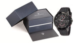 Maserati Ingegno Chronograph Black Dial Black Leather Strap Watch For Men - R8871619003 Buy Now By Maserati