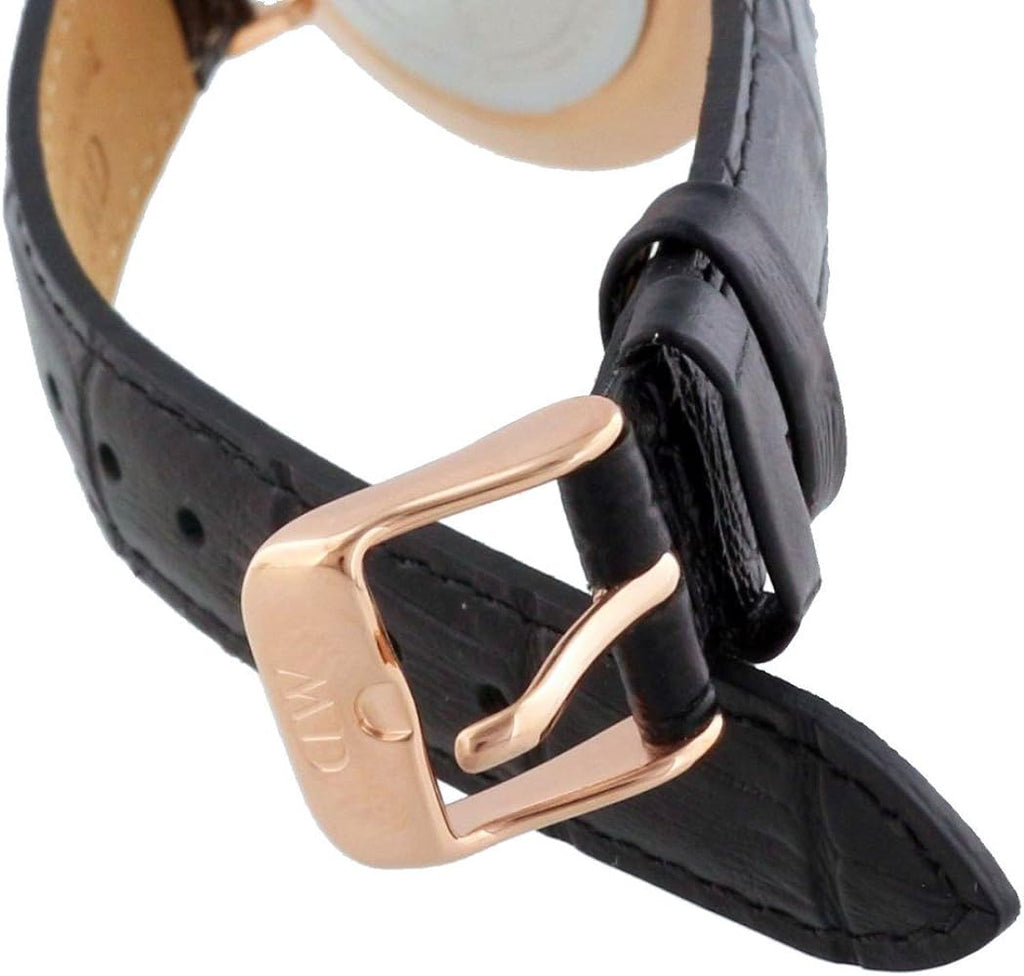 Daniel Wellington Classic Petite Reading Black Dial Black Leather Strap Watch For Women - DW00100167 Buy Now By Daniel Wellington