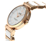 Coach Sport White Dial Two Tone Steel Strap Watch for Women - 14502463 Buy Now By Coach