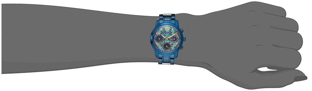 Guess Sunrise Multifunction Blue Dial Blue Steel Strap Watch for Women - W0448L10 Buy Now By Guess