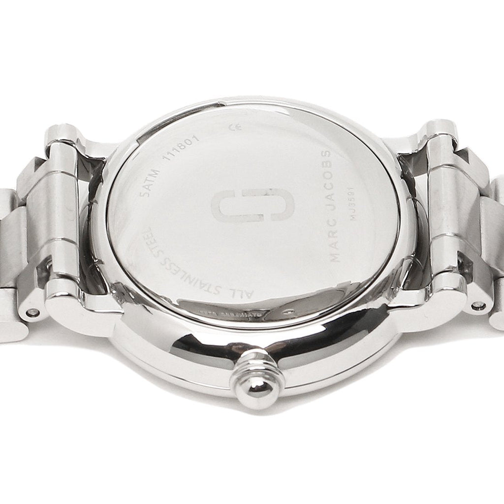 Marc Jacobs Classic White Dial Silver Steel Strap Watch for Women - MJ3591 Buy Now By Marc Jacobs