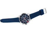 Tommy Hilfiger Mason Blue Dial Blue Rubber Strap Watch for Men - 1791791 Buy Now By Tommy Hilfiger