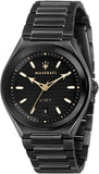 Maserati Triconic Analog Black Dial Black Steel Strap Watch For Men - R8853139004 Buy Now By Maserati