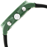 Armani Exchange Outerbanks Chronograph Black Dial Black Silicone Strap Watch For Men - AX1348 Buy Now By Armani Exchange