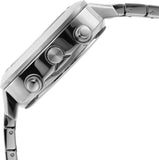 Fossil Retro Analog-Digital Black Dial Silver Steel Strap Watch for Men - FS5890 Buy Now By Fossil