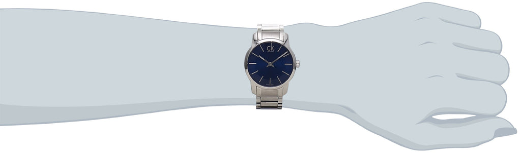 Calvin Klein City Blue Dial Silver Steel Strap Watch for Women - K2G2314N Buy Now By Calvin Klein