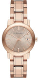 Burberry The City Rose Gold Dial Rose Gold Steel Strap Watch for Women - BU9135 Buy Now By Burberry