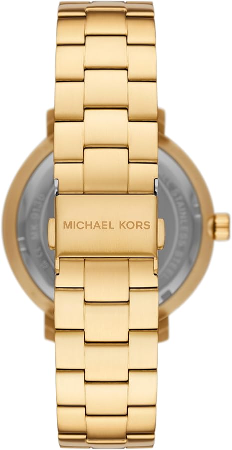 Michael Kors Blake Quartz Black Dial Gold Steel Strap Watch for Men - MK9136 Buy Now By Michael Kors