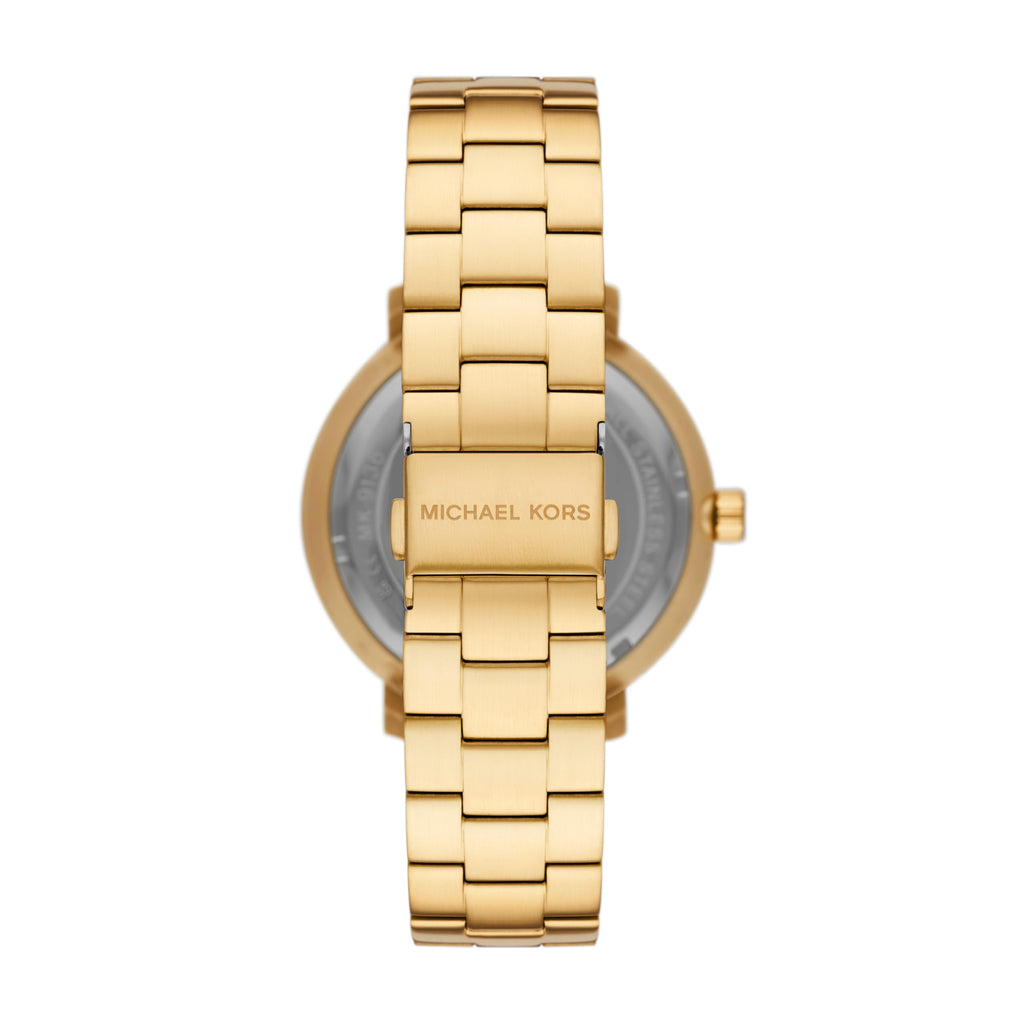 Michael Kors Blake Quartz Black Dial Gold Steel Strap Watch for Men - MK9136 Buy Now By Michael Kors