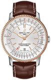 Breitling Navitimer 1 Automatic 41mm White Dial Brown Leather Strap Mens Watch - U17326241G1P2 Buy Now By Breitling