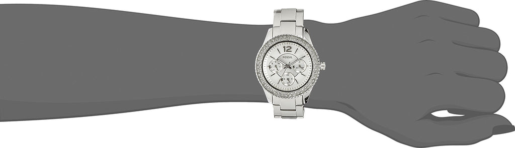 Fossil Stella Silver Dial Silver Steel Strap Watch for Women - ES3588 Buy Now By Fossil