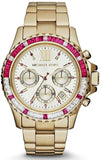 Michael Kors Everest Chronograph Gold Dial Gold Steel Strap Watch for Women - MK5871 Buy Now By Michael Kors