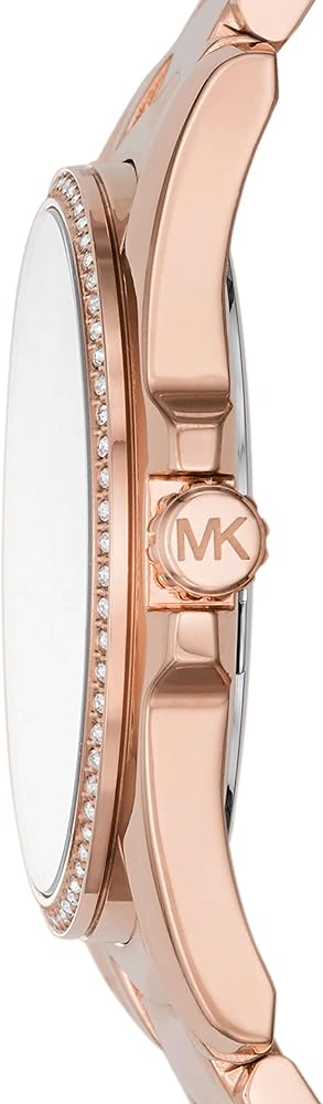 Michael Kors Whitney Quartz White Dial Rose Gold Steel Strap Watch For Women - MK6694 Buy Now By Michael Kors