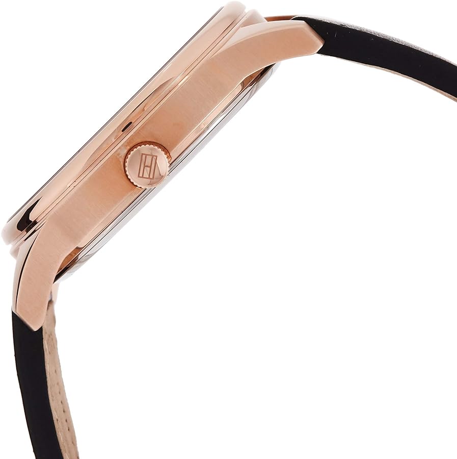 Tommy Hilfiger Damon Quartz Black Dial Black Leather Strap Watch for Men - 1791419 Buy Now By Tommy Hilfiger