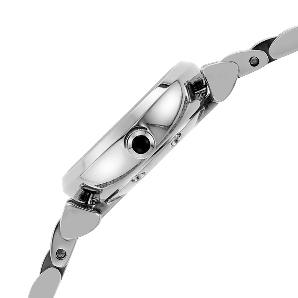 Emporio Armani Gianni White Dial Silver Steel Strap Watch For Women - AR1763 Buy Now By Emporio Armani