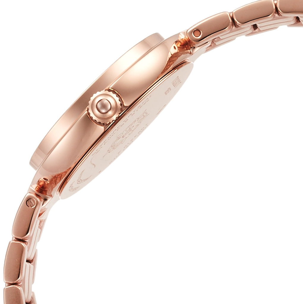 Tissot T Lady Flamingo Mother of Pearl Dial Rose Gold Steel Strap Watch For Women - T094.210.33.111.01 Buy Now By Tissot