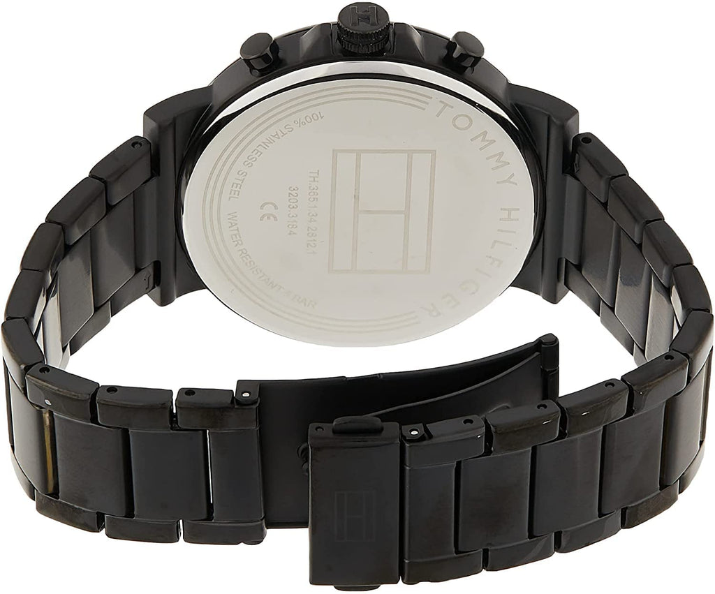 Tommy Hilfiger Daniel Black Dial Black Steel Strap Watch for Men - 1710414 Buy Now By Tommy Hilfiger