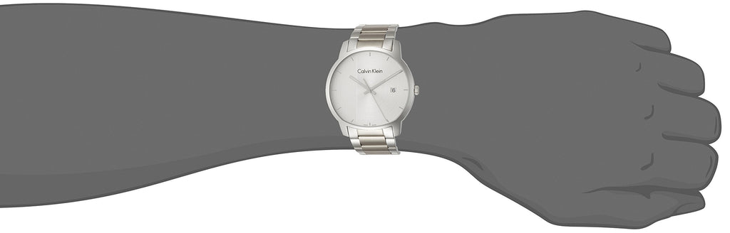 Calvin Klein City Silver Dial Silver Steel Strap Watch for Women - K2G23126 Buy Now By Calvin Klein