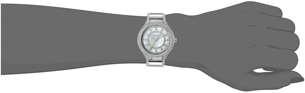 Michael Kors Kerry Silver Tone Silver Steel Strap Watch for Women - MK3311 Buy Now By Michael Kors