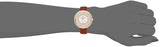 Swarovski Crystalline Pure White Dial Brown Leather Strap Watch for Women - 5275040 Buy Now By Swarovski