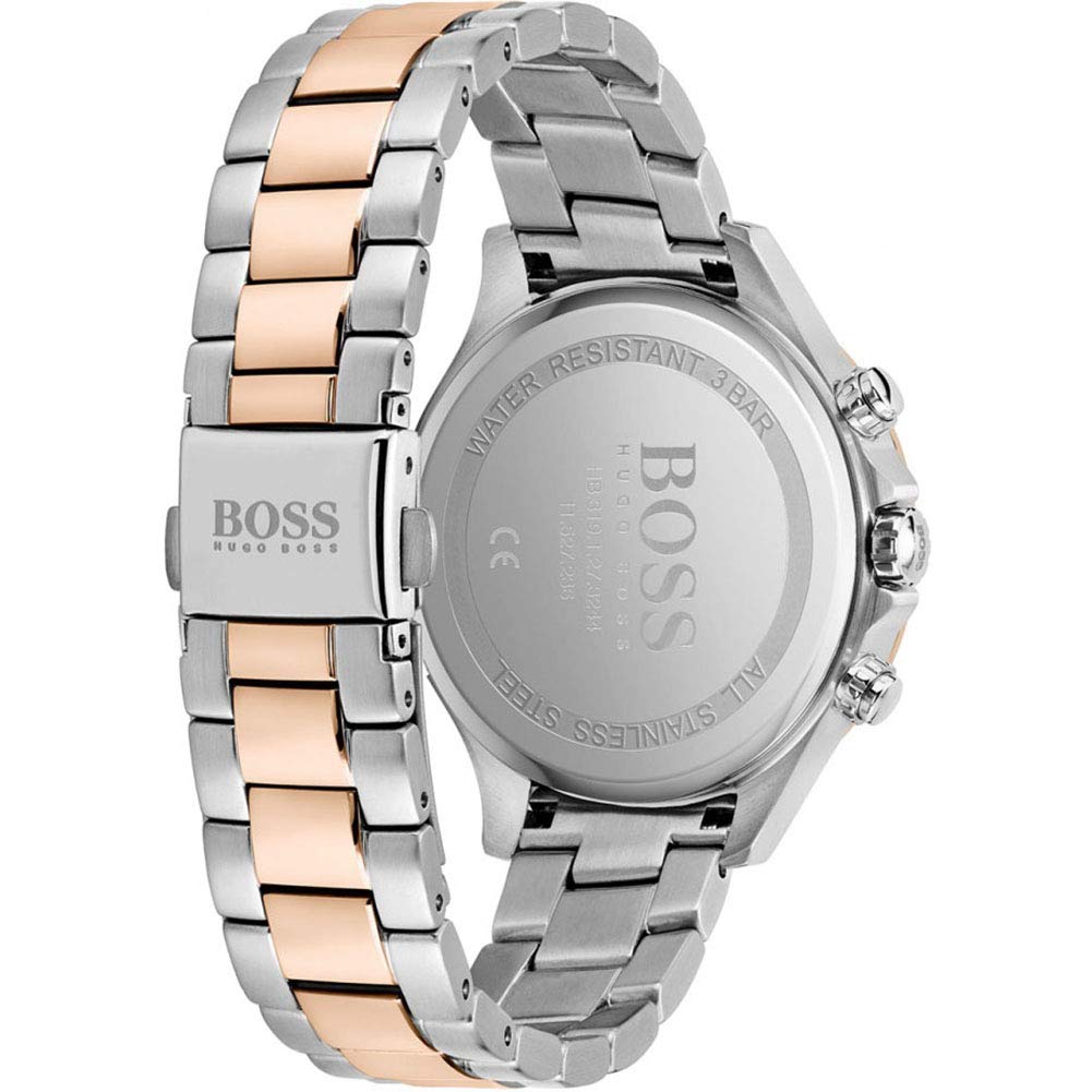 Hugo Boss Signature Silver Dial Two Tone Steel Strap Watch for Women - 1502567 Buy Now By Hugo Boss