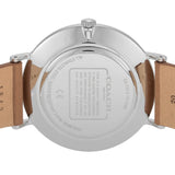 Coach Charles Black Dial Brown Leather Strap Watch for Men - 14602155 Buy Now By Coach