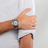 Maserati Successo Chronograph Silver Dial Silver Steel Strap Watch For Men - R8873621004 Buy Now By Maserati